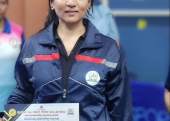 ಟೆಬಲ್ ಟೆನ್ನಿಸ್‌ನಲ್ಲಿ ಶಿಕ್ಷಣ ಇಲಾಖೆಯ ಅಧೀಕ್ಷಕಿ ಭಾಗ್ಯಶ್ರೀ ಪವಾರ ರಾಷ್ಟ್ರಮಟ್ಟಕ್ಕೆ ಆಯ್ಕೆ