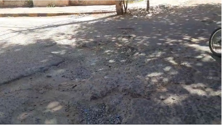 road pothole