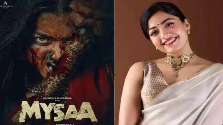 Rashmika Mandanna’s Mysaa first look poster
