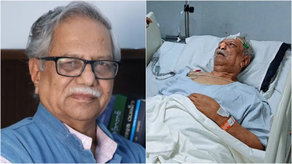 (Doddarange Gowda hospitalized