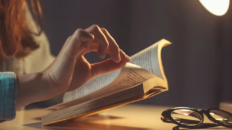 reading books
