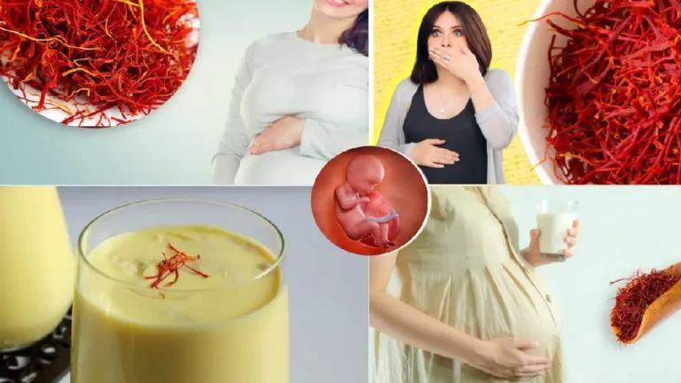 Drinking Saffron Milk During Pregnancy time