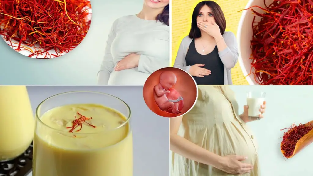 Drinking Saffron Milk During Pregnancy time