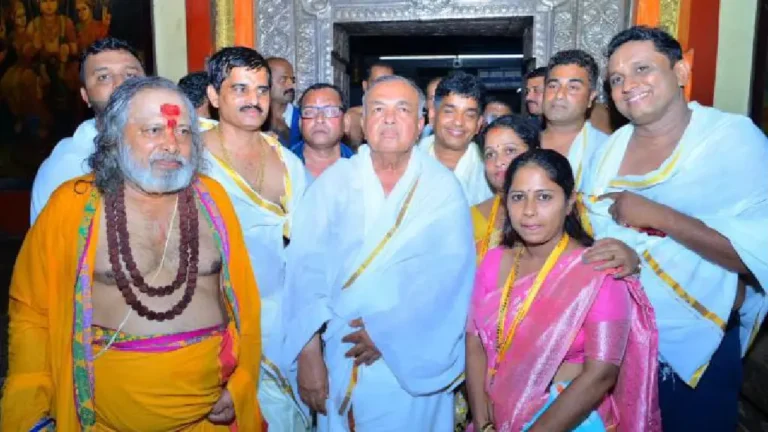 ramalingareddy visits kukke subrahmanya