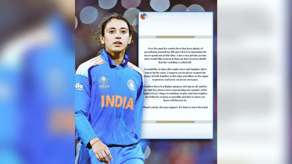 #SmritiMandhana