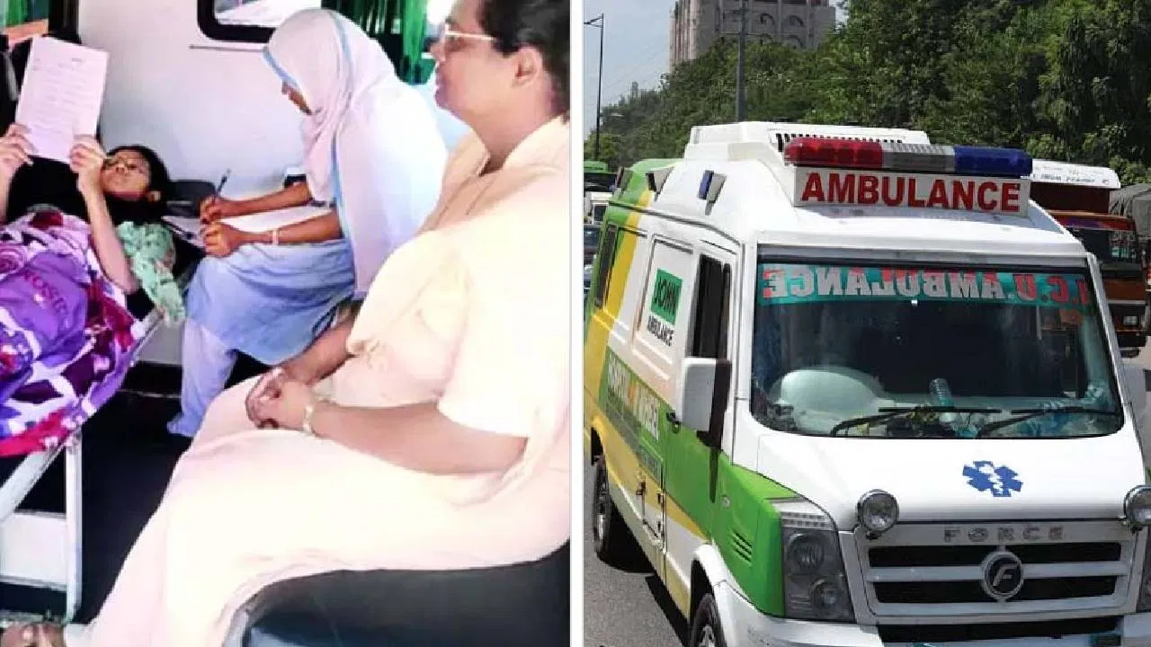 A-Class-10-student-from-Bandra-wrote-her-second-paper-for-the-board-exam-in-an-ambulance-on-Monday
