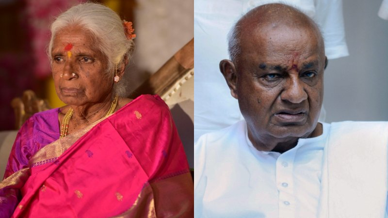 Javaramma-H.D-Deve-Gowda-